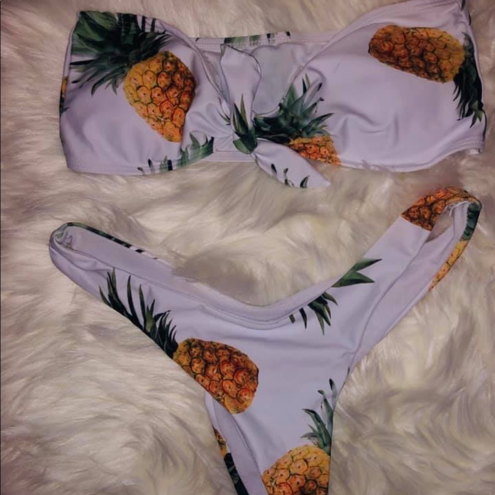 Pineapple bikini
